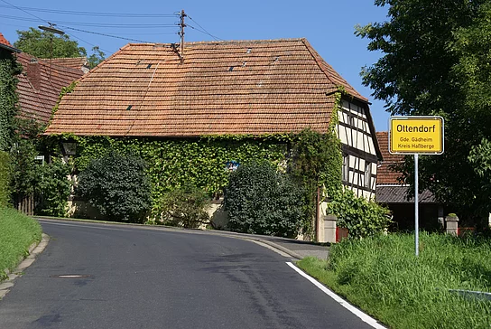 Ortsschild Ottendorf