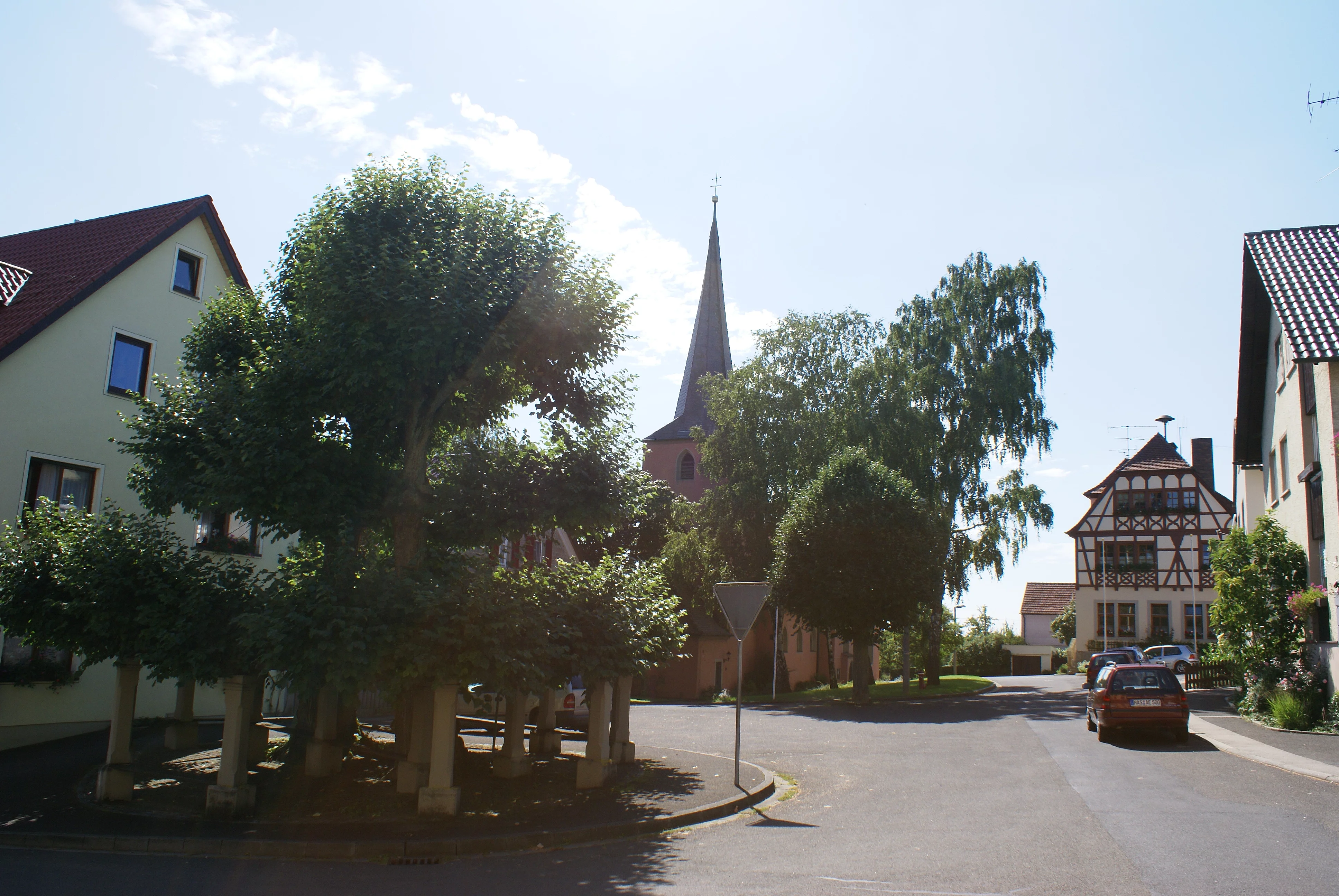 Lindenplatz in Ottendorf